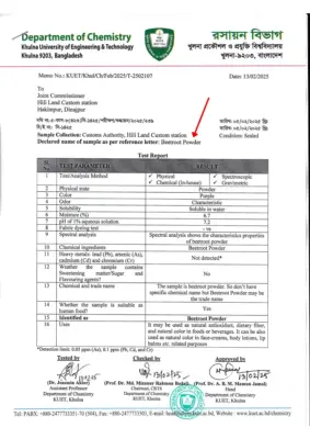 beetroot powder lab tested report